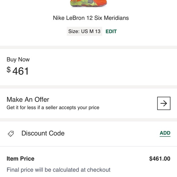 Lebron Twelve shoes size 7 - Picture 8 of 8